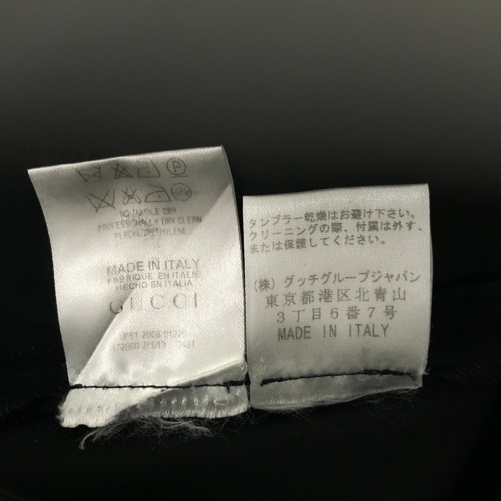 GUCCI / グッチ | ウール スリム フレアスラックス | 38 | レディース