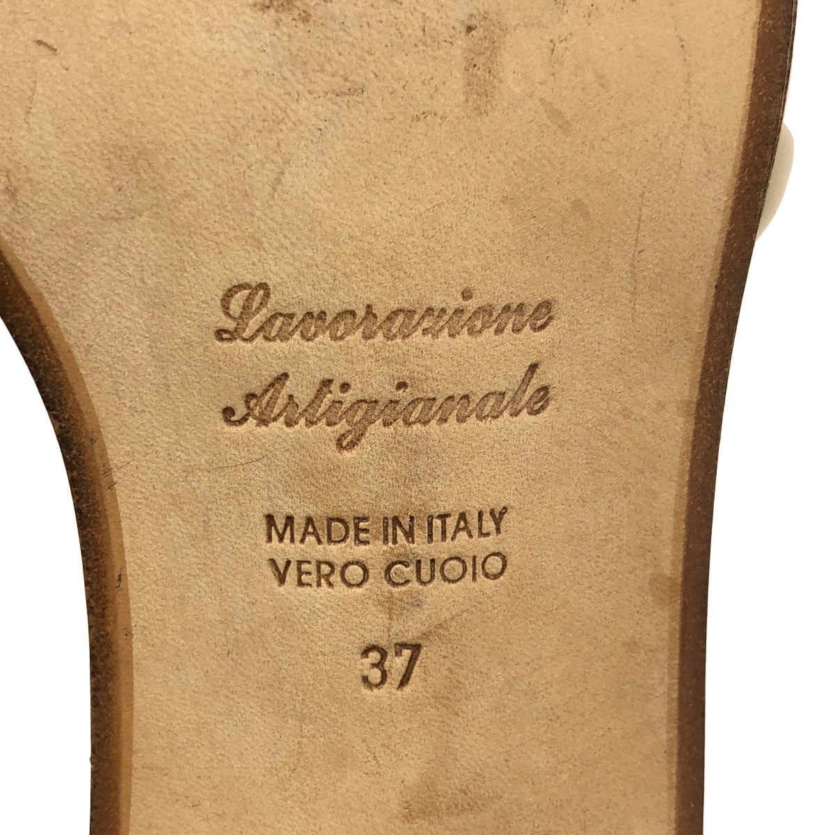 MAURO de BARI | 編織皮革穆勒涼鞋 | 尺寸 37 | 米色 | 女款