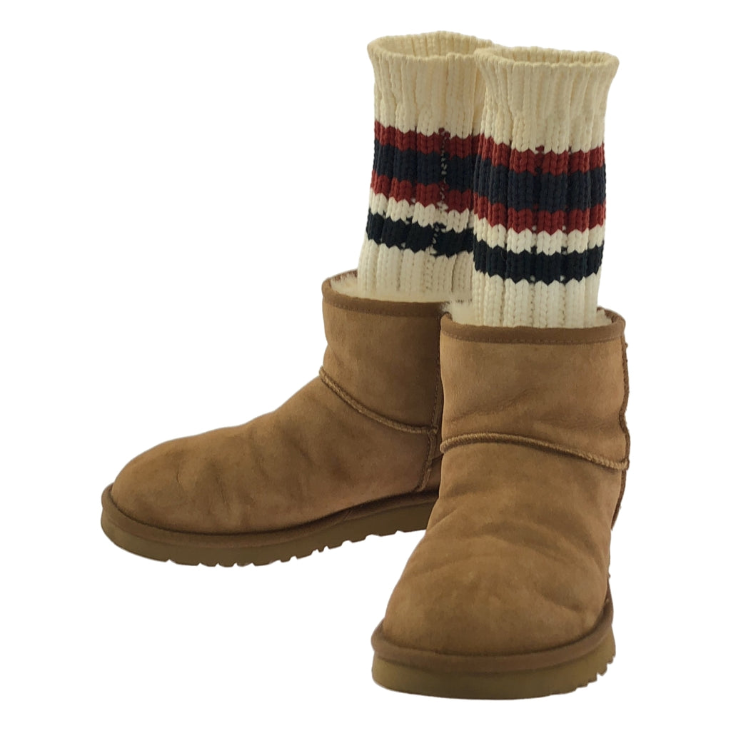 sacai / 사카이 | × UGG / 아그 Knit Classic Short Boots / 양말 도킹 무톤 부츠 | 26 | 남성