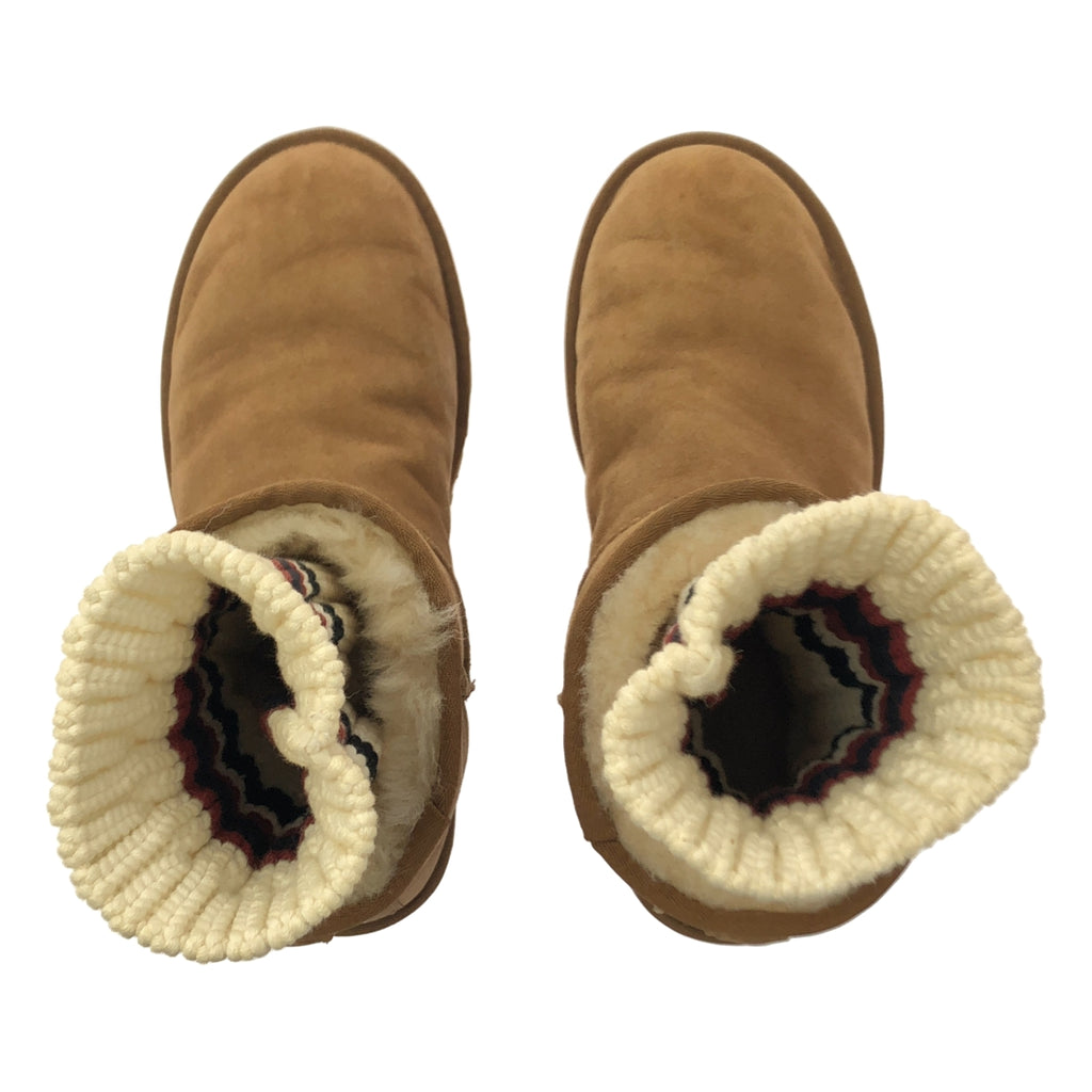 sacai / 사카이 | × UGG / 아그 Knit Classic Short Boots / 양말 도킹 무톤 부츠 | 26 | 남성