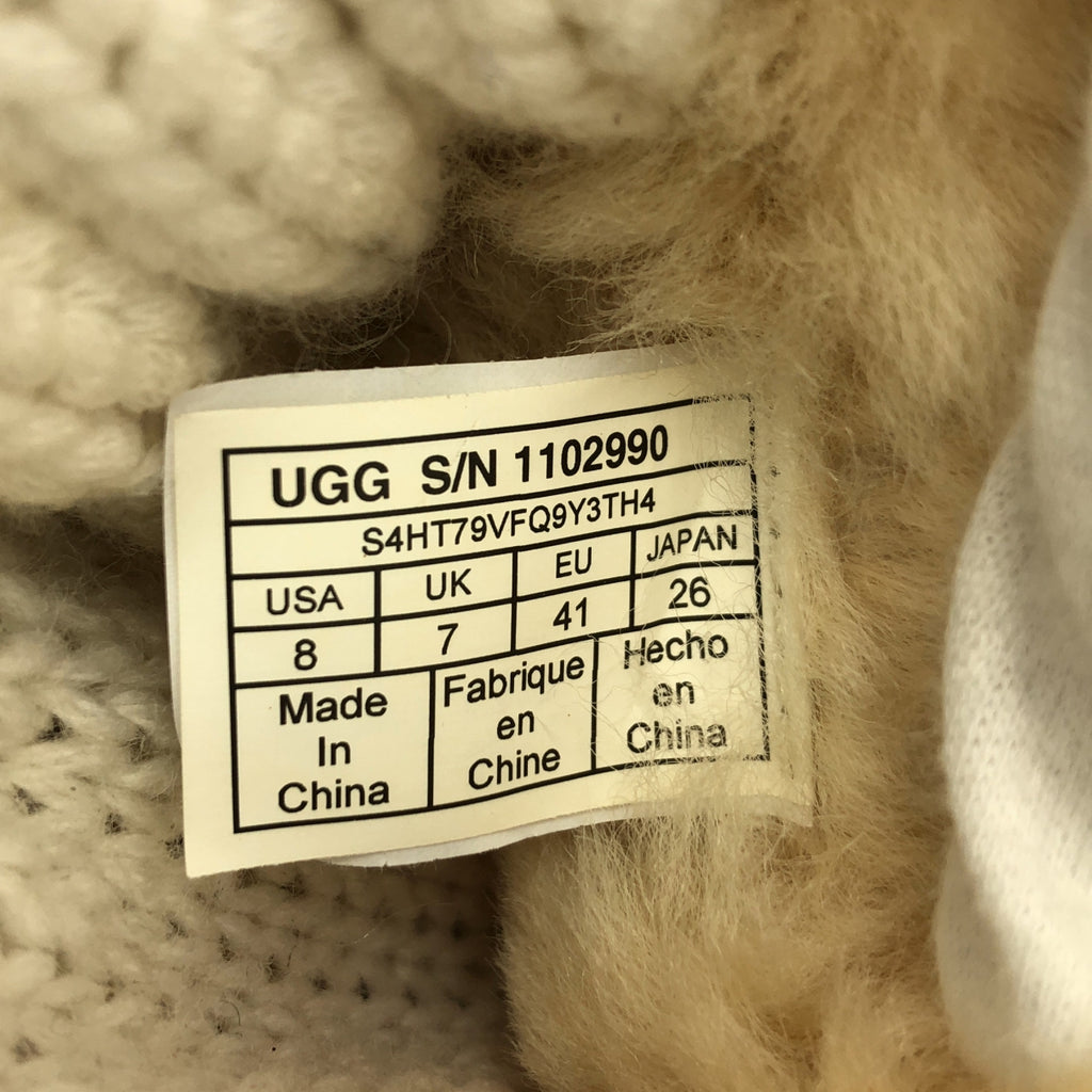 sacai / 사카이 | × UGG / 아그 Knit Classic Short Boots / 양말 도킹 무톤 부츠 | 26 | 남성