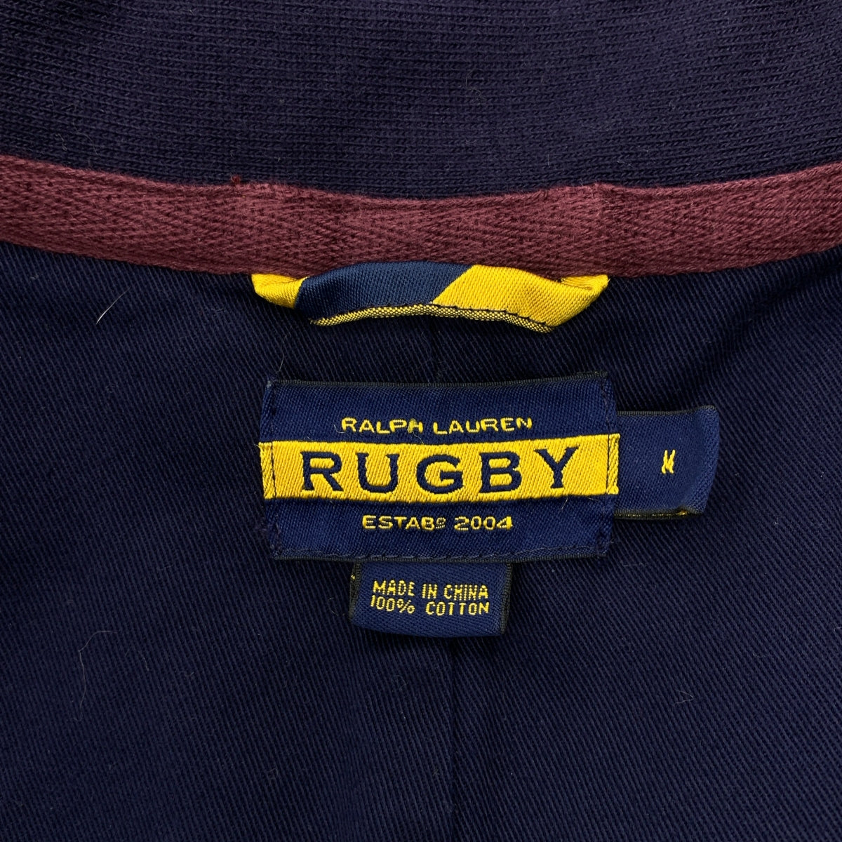 RALPH LAUREN RUGBY / 랄프 로렌 럭비 | 코튼 캠퍼스 테일러드 재킷 | M | 네이비 | 남성
