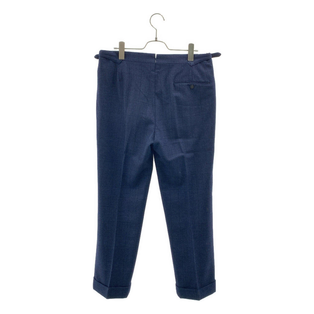 Stile Latino / 스티레라티노 | 셋업 슈트 / GULE032 울 글렌 체크 3B 테일러드 재킷 / 사이드 어저스터 탁 슬랙스 팬츠 | 48 | 맨즈