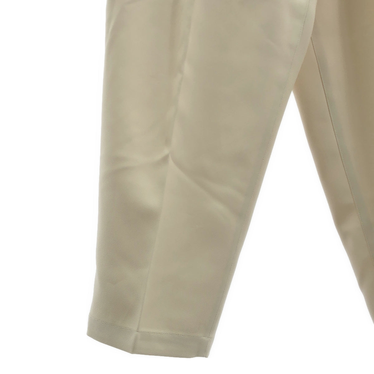 ETRE TOKYO | 高腰斜紋畫家褲 | M碼 | 象牙白 | 女款