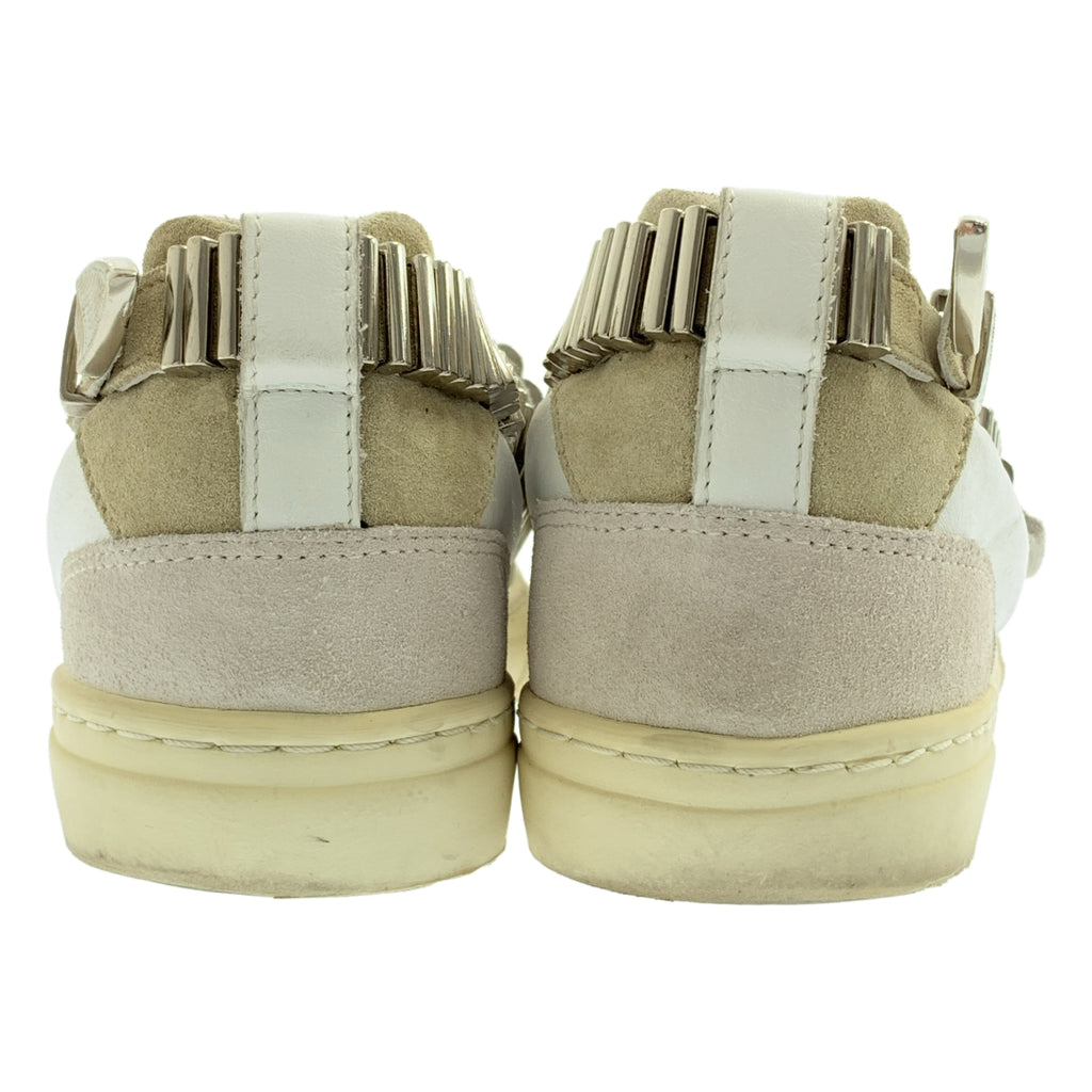 TOGA PULLA / 토가 풀라 | METAL SNEAKER SANDALS / 가죽 금속 장식 스트랩 샌들 | 23.5 |