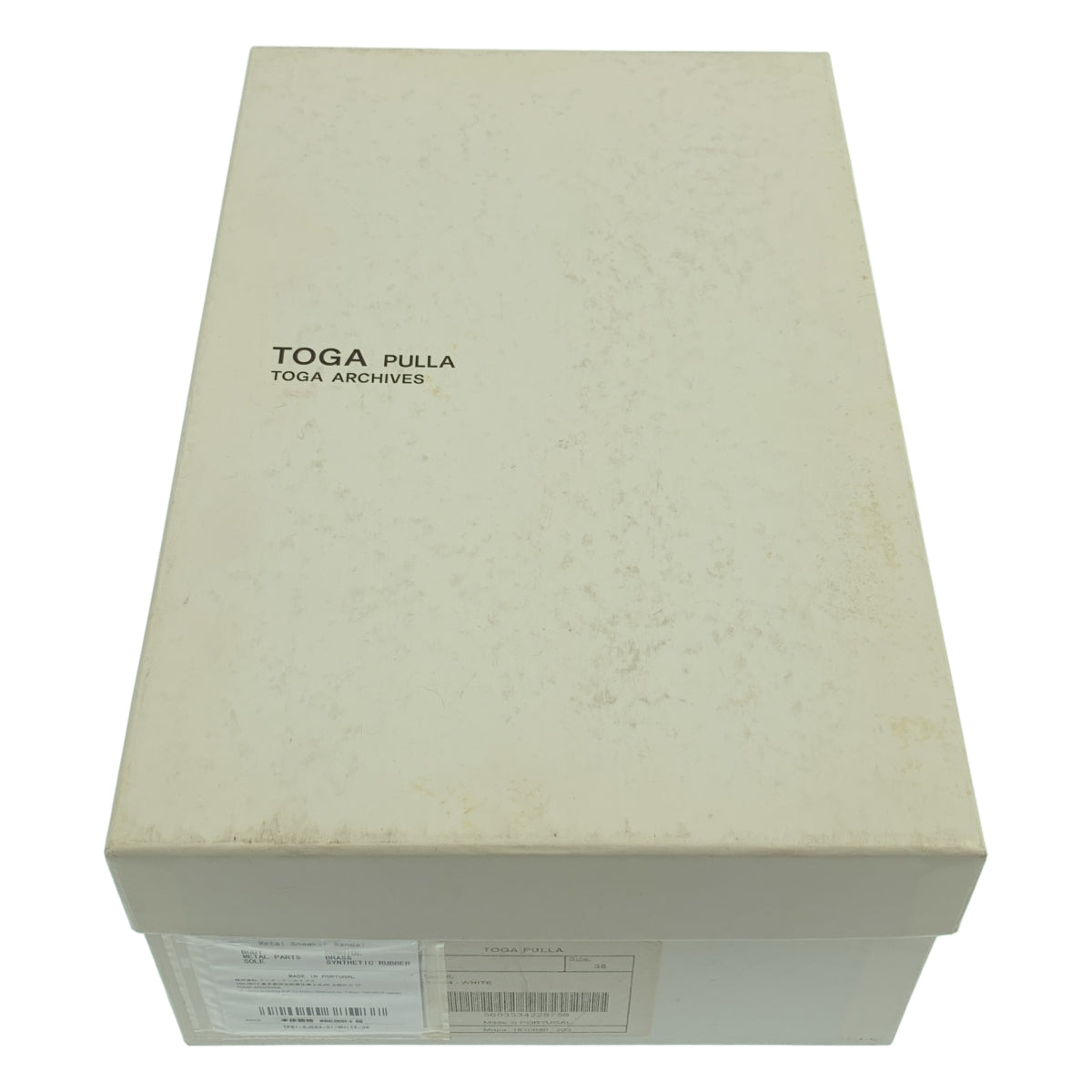 TOGA PULLA / 토가 풀라 | METAL SNEAKER SANDALS / 가죽 금속 장식 스트랩 샌들 | 23.5 |