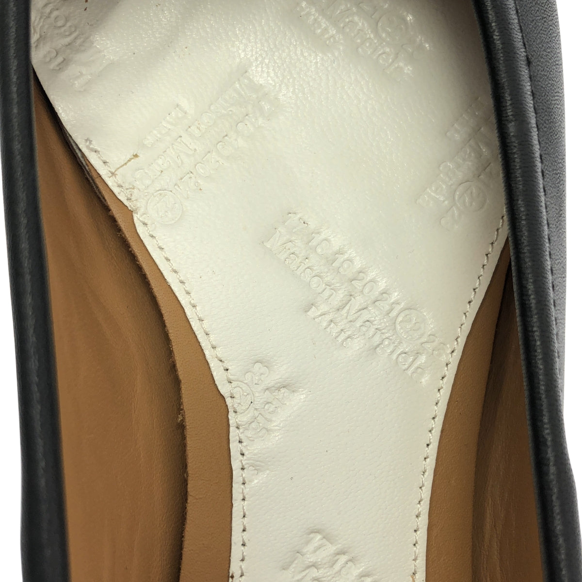 Maison Margiela / メゾンマルジェラ | tabi / タビ レザー バレエシューズ 足袋 | 37 | レディース