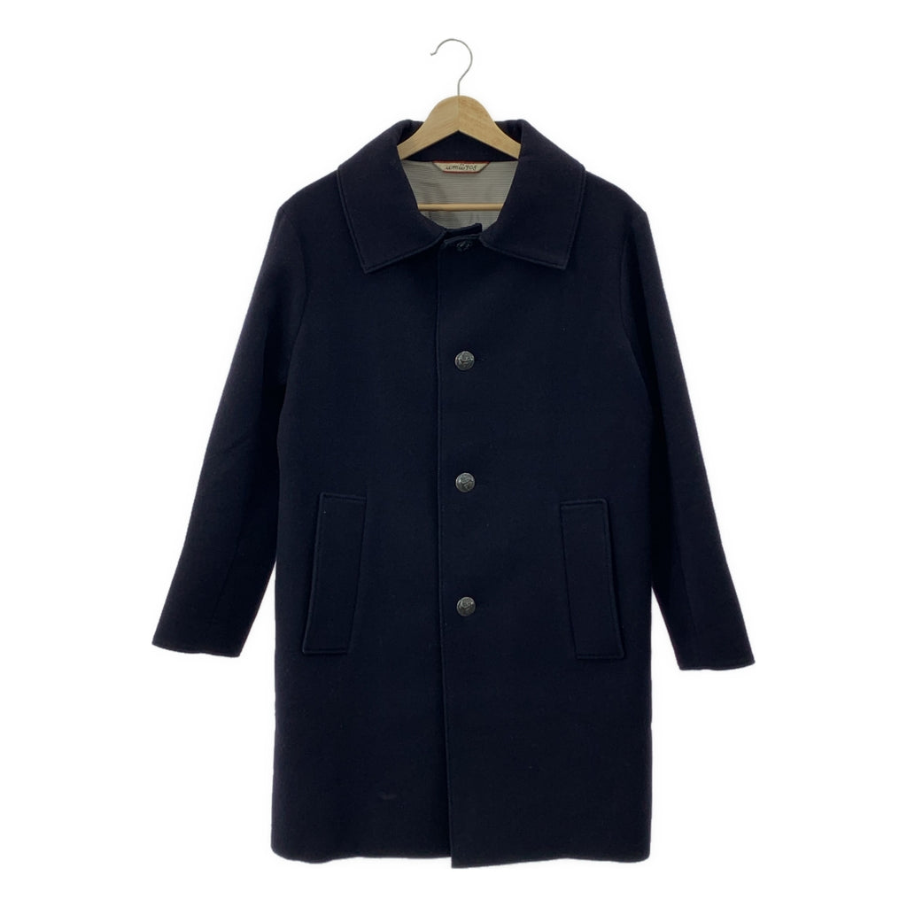 Umii 908 | 羊毛麥爾登金屬扣環單層大衣 |