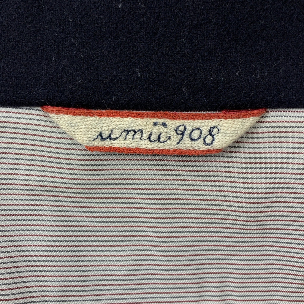 Umii 908 | 羊毛麥爾登金屬扣環單層大衣 |