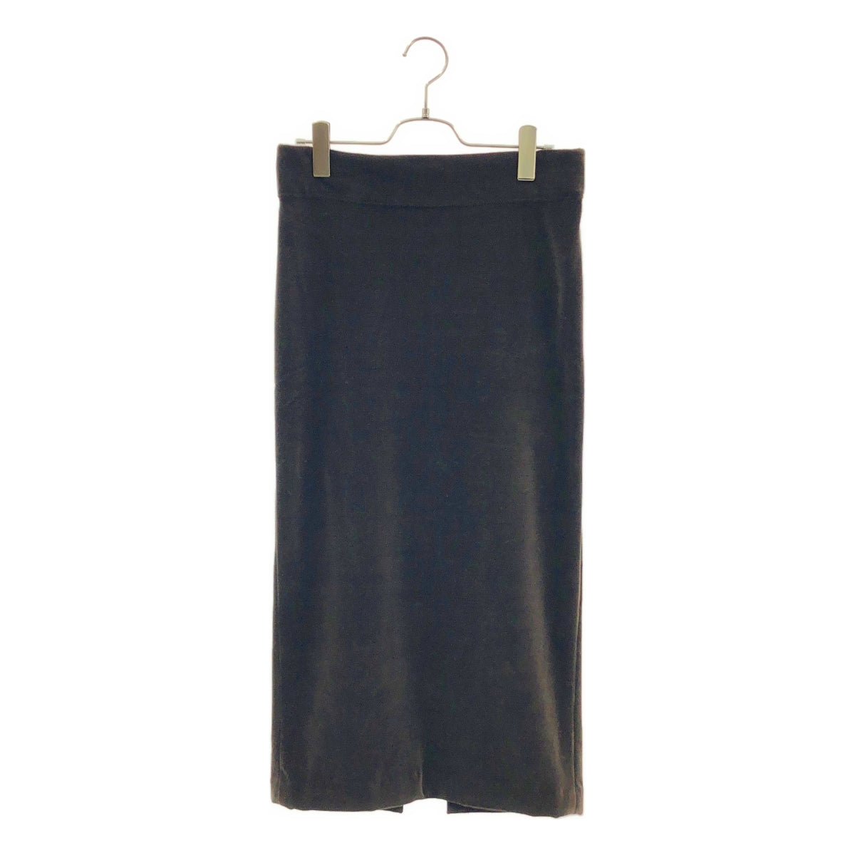 MADISON BLUE / マディソンブルー | ベロア バックスリット スカート | 01(S) | レディース