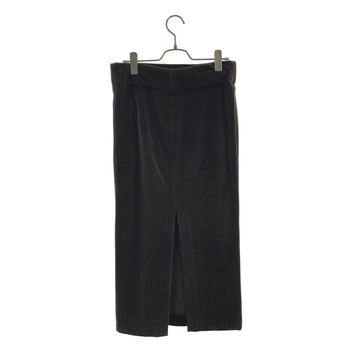 MADISON BLUE / マディソンブルー | ベロア バックスリット スカート | 01(S) | レディース