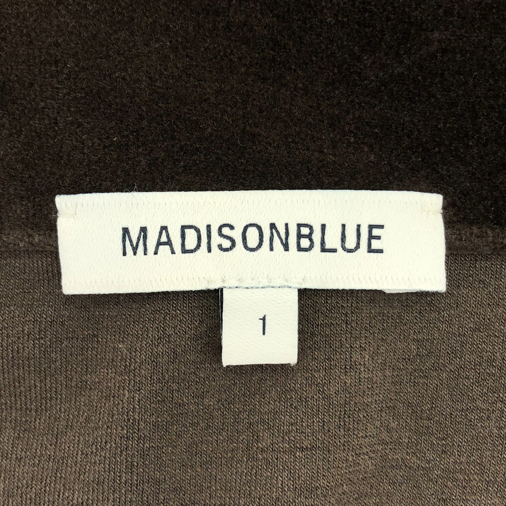 MADISON BLUE / マディソンブルー | ベロア バックスリット スカート | 01(S) | レディース