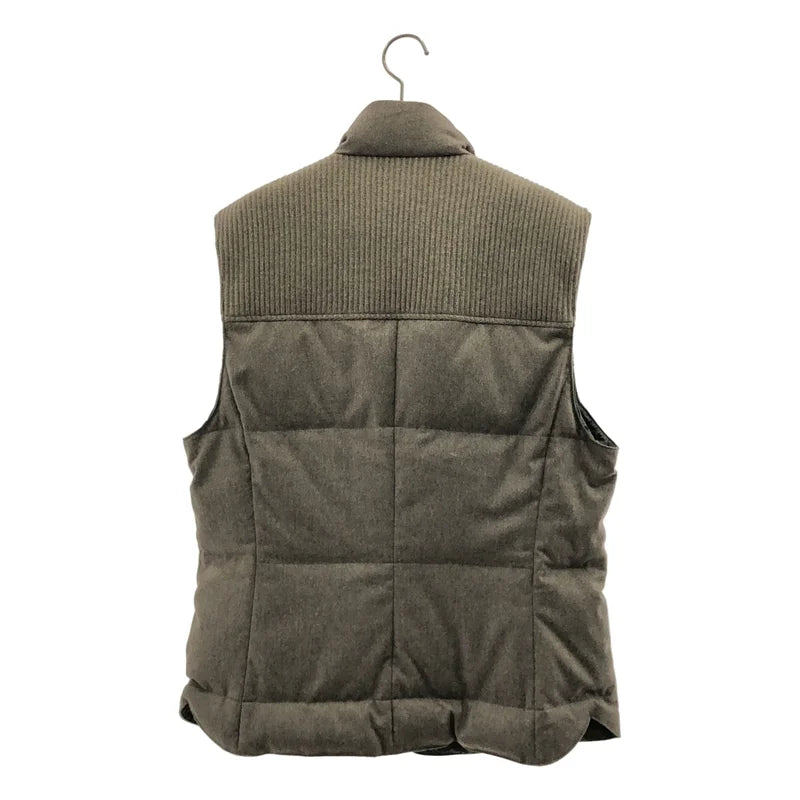 BRUNELLO CUCINELLI / 布魯奈羅．庫奇內利 | 羊毛喀什米爾羽絨背心 | M | 男款