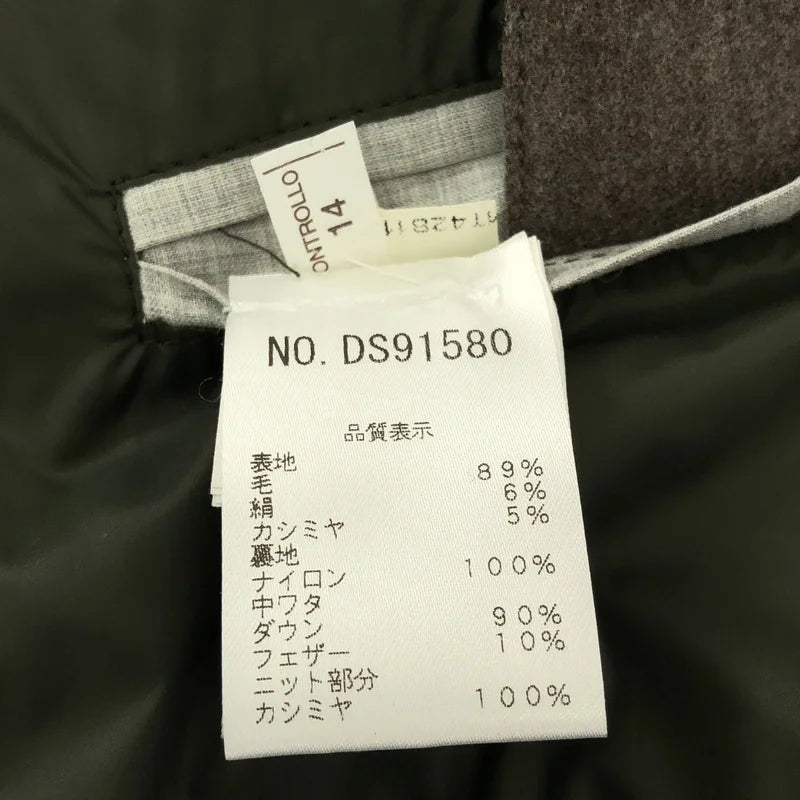 BRUNELLO CUCINELLI / 布魯奈羅．庫奇內利 | 羊毛喀什米爾羽絨背心 | M | 男款