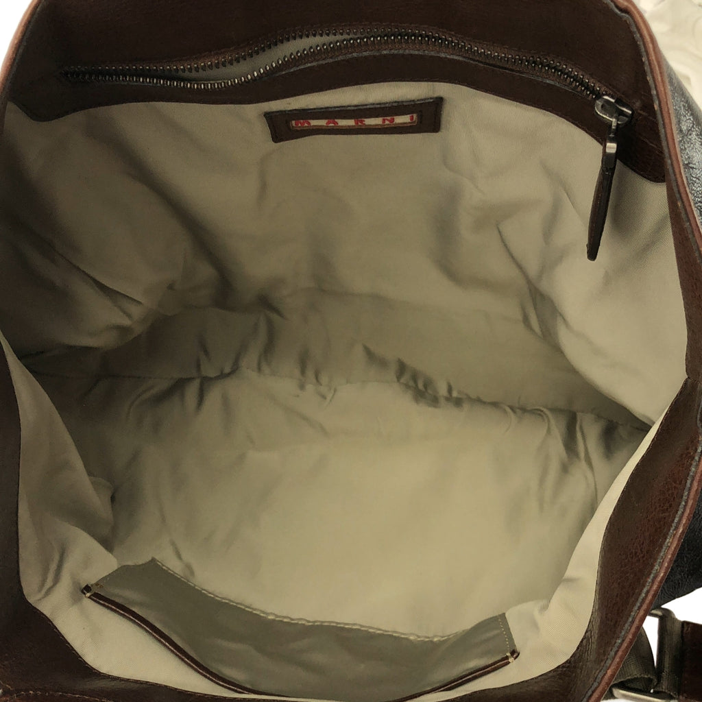 MARNI / 마르니 | 바이 컬러 풍선 2way 어깨 가방 |