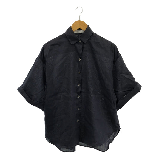 L'Appartement / アパルトモン | 2021AW | Ramie Half Sleeve SH ラミーハーフスリーブシャツ | F | レディース