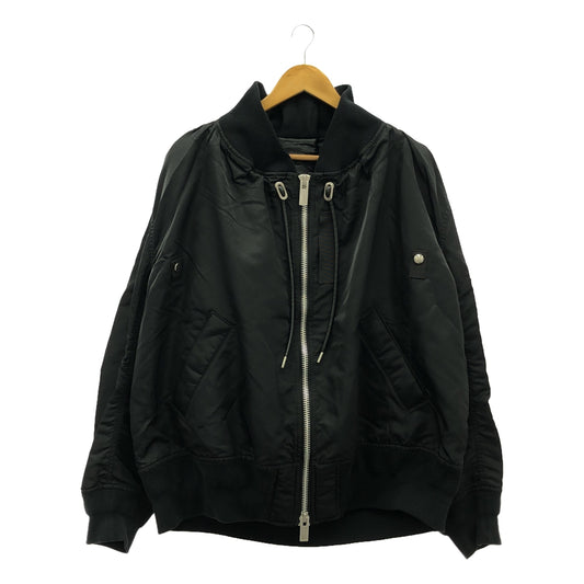 sacai / Sacai | 2019AW | MA-1 Flight Jacket | 2 | Black | Women's