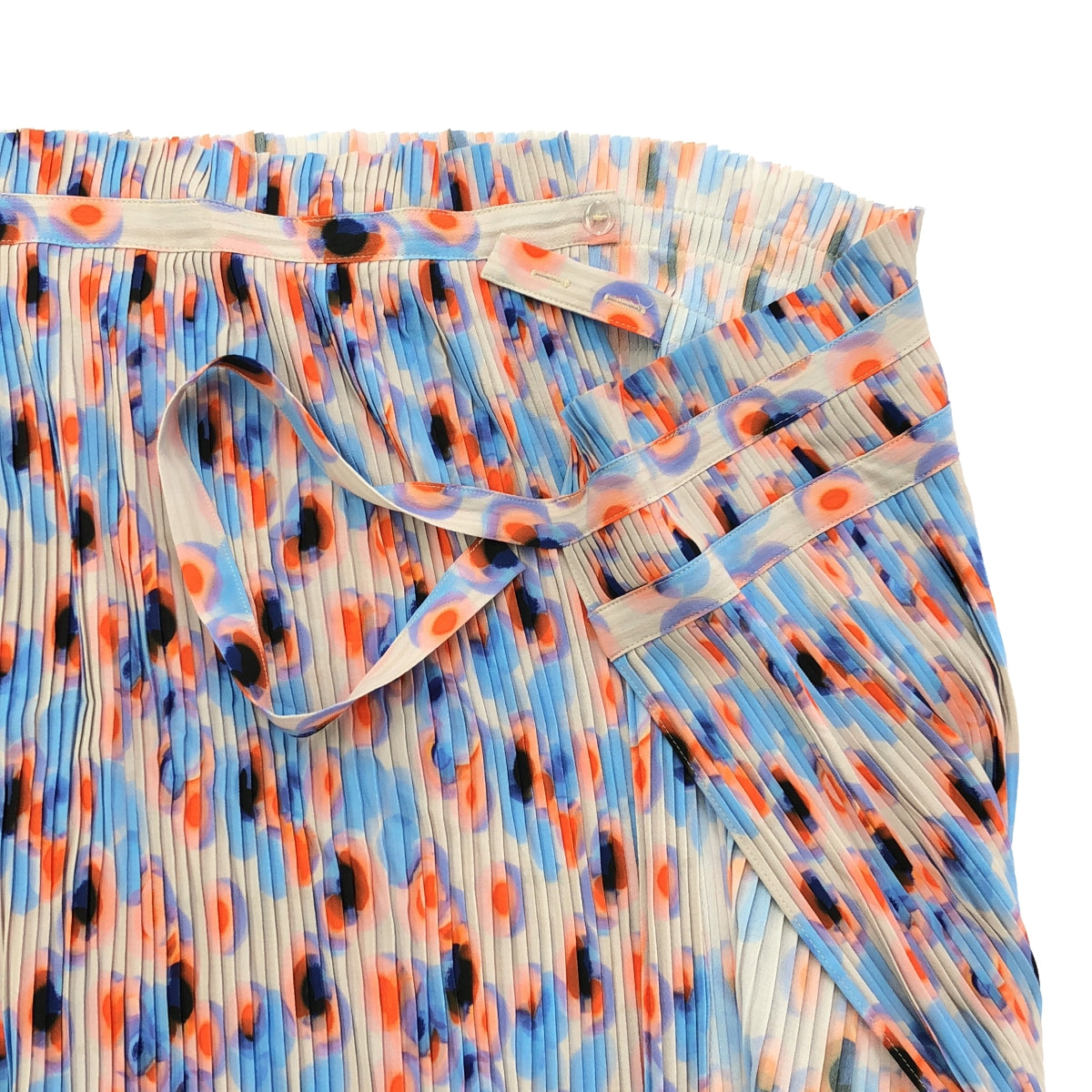 HENRIK VIBSKOV / 헨릭 비브스코프 | Satellite Plisse Kaftan Blouse Light Moon Flowers 랩 스커트 | L | 멀티 컬러 | 여성
