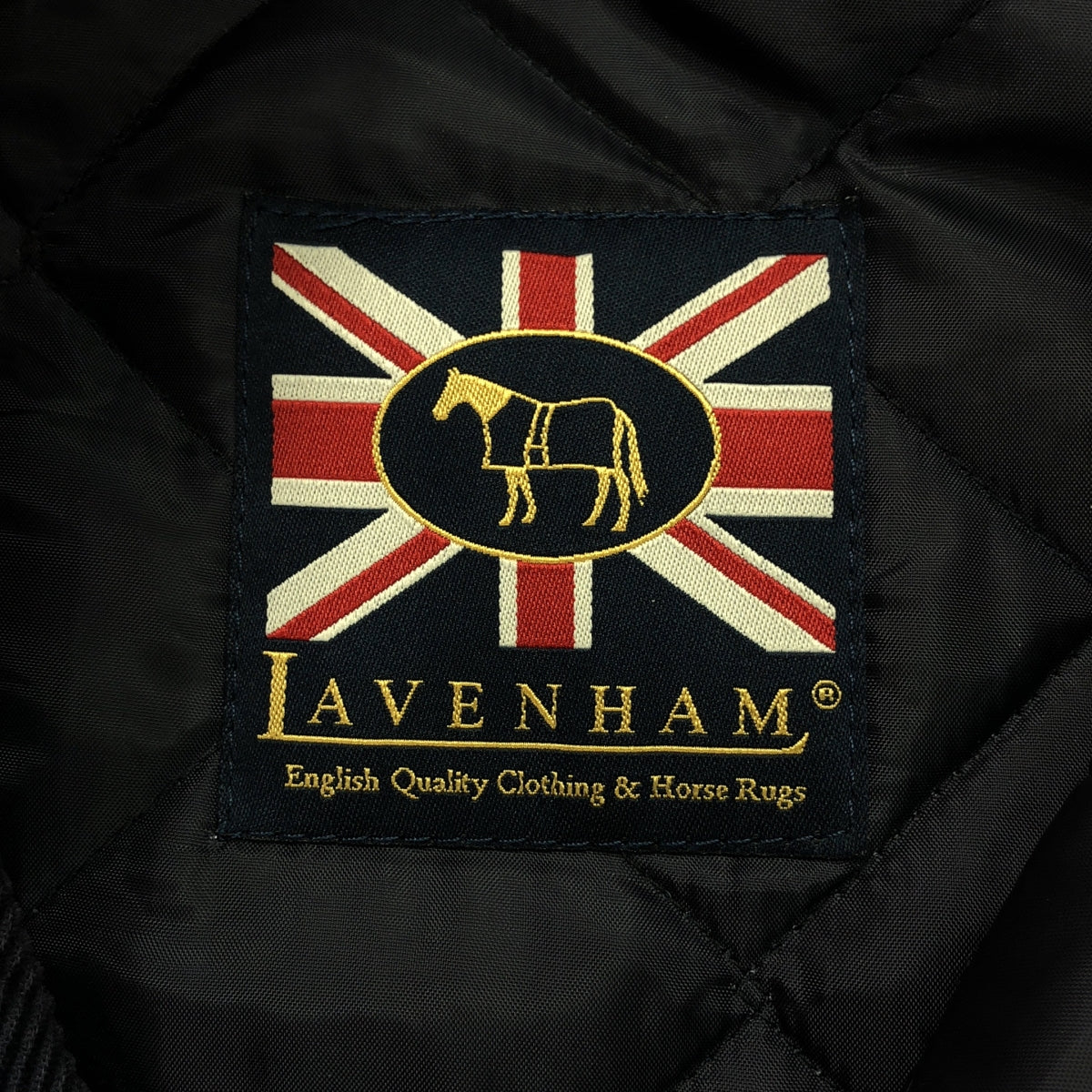 LAVENHAM / ラベンハム | ALFRED BROWN / コーデュロイ切替 キルティング ジャケット / 着脱可フード | 48 | ネイビー | メンズ