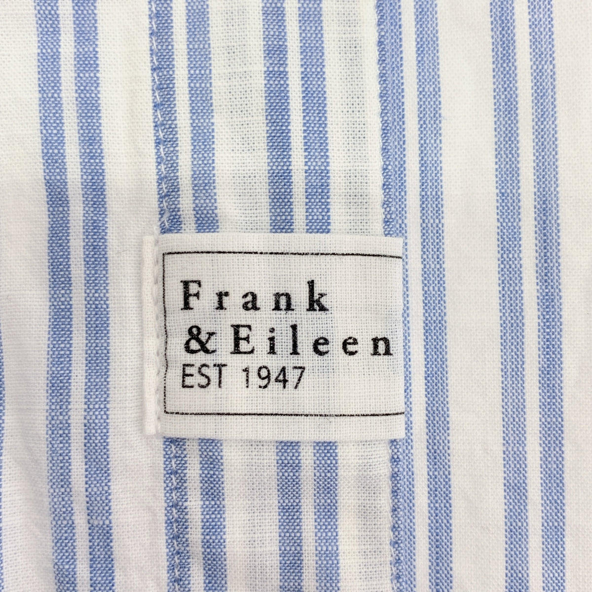 Frank&amp;Eileen | EILEEN / DBCB / 棉質條紋襯衫 | XS |