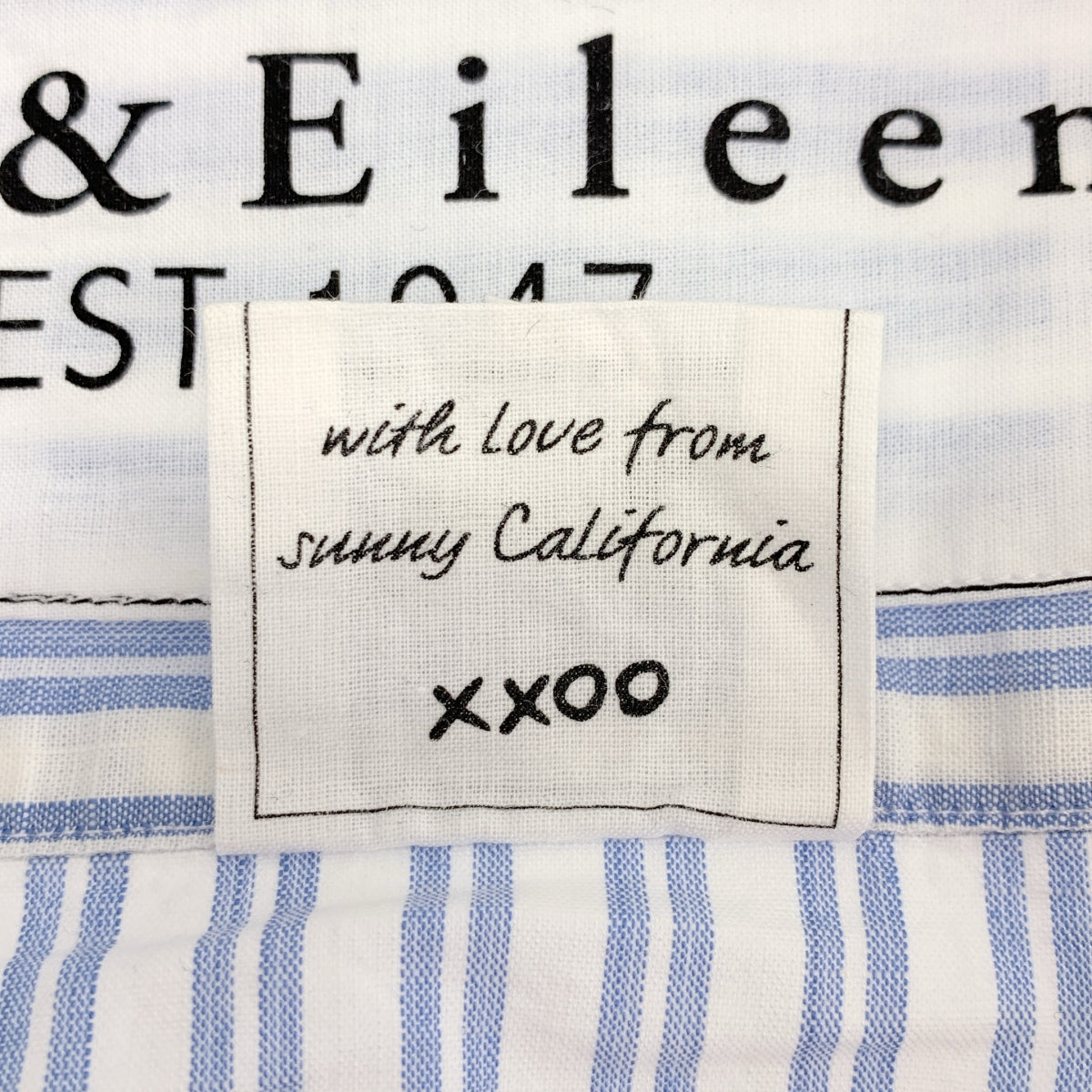 Frank&amp;Eileen | EILEEN / DBCB / 棉質條紋襯衫 | XS |