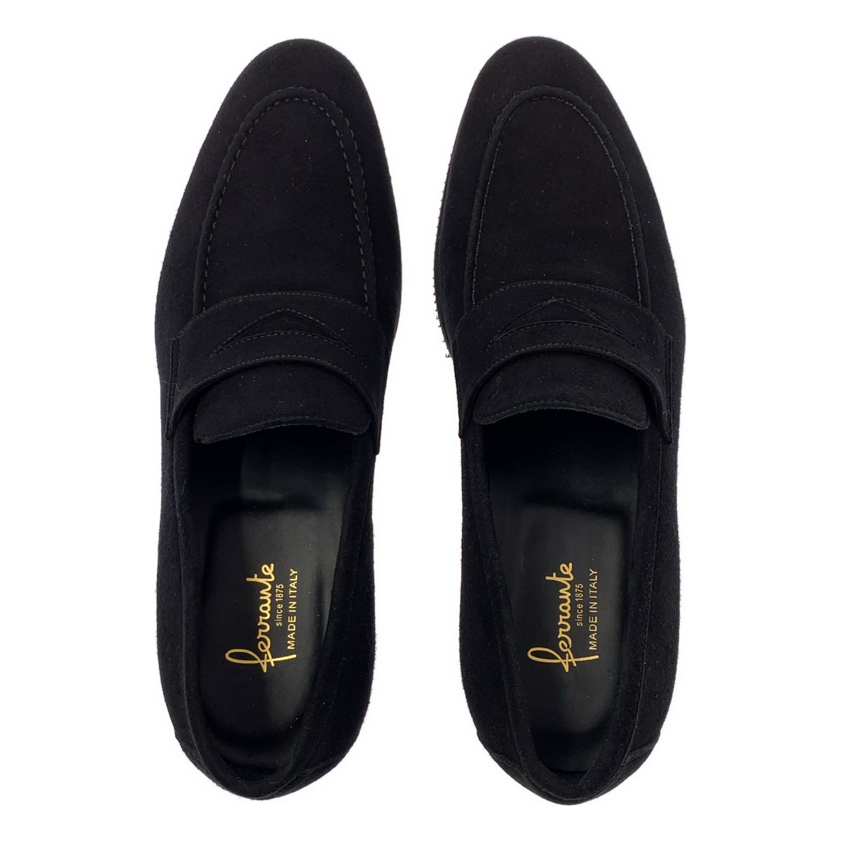 FERRANTE | ISEO 絨面革便士樂福鞋 | 7 碼 | 男款
