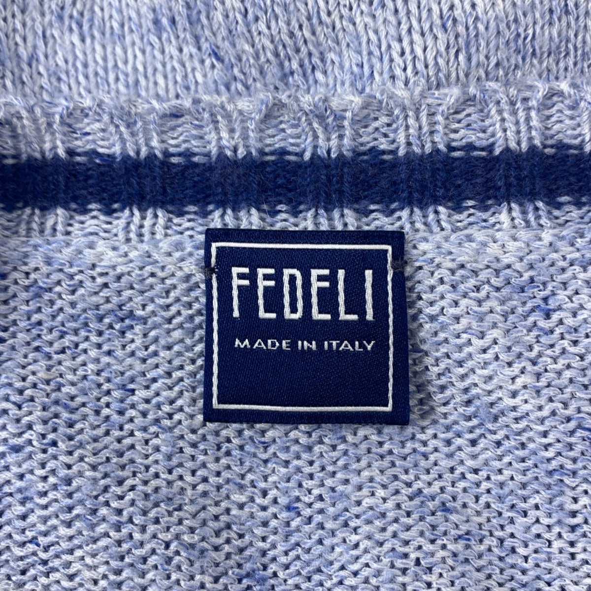 FEDELI | 棉絲V領針織衫 | 46碼 | 男款