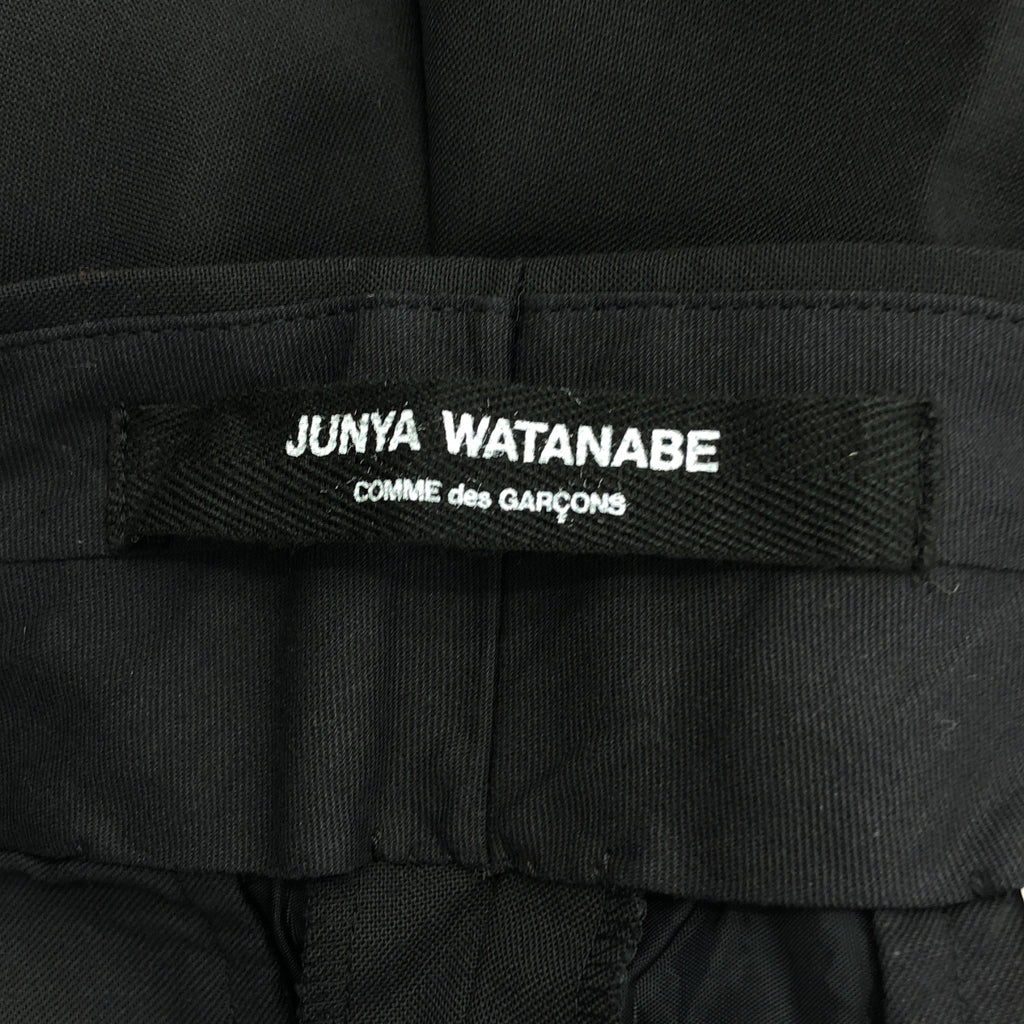 JUNYA WATANABE COMME des GARCONS / ジュンヤワタナベ | 2012SS | ウール混 スラックスパンツ | XS | ブラック | レディース