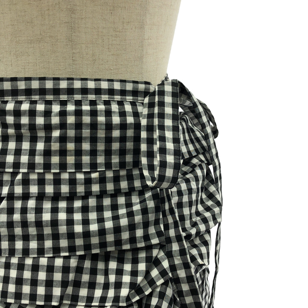 COMME des GARCONS COMME des GARCONS / コムコム | 2006SS | ギンガムチェック フリル ロングスカート | M |