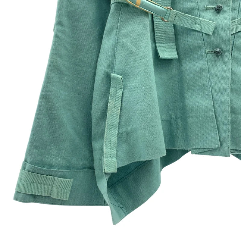 ISSEY MIYAKE / イッセイミヤケ | コットン デザイン ジャケット | 2 | レディース