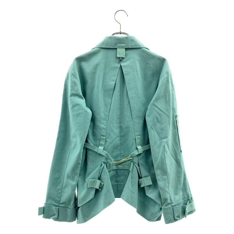 ISSEY MIYAKE / イッセイミヤケ | コットン デザイン ジャケット | 2 | レディース