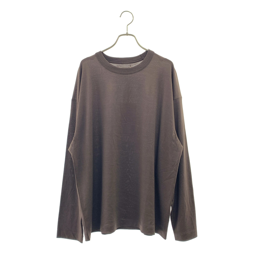 MARKAWARE / マーカウェア | 2025AW | スーパー160'sウール 防縮天竺 / コンフォートフィットL/S Tee | 2 | メンズ