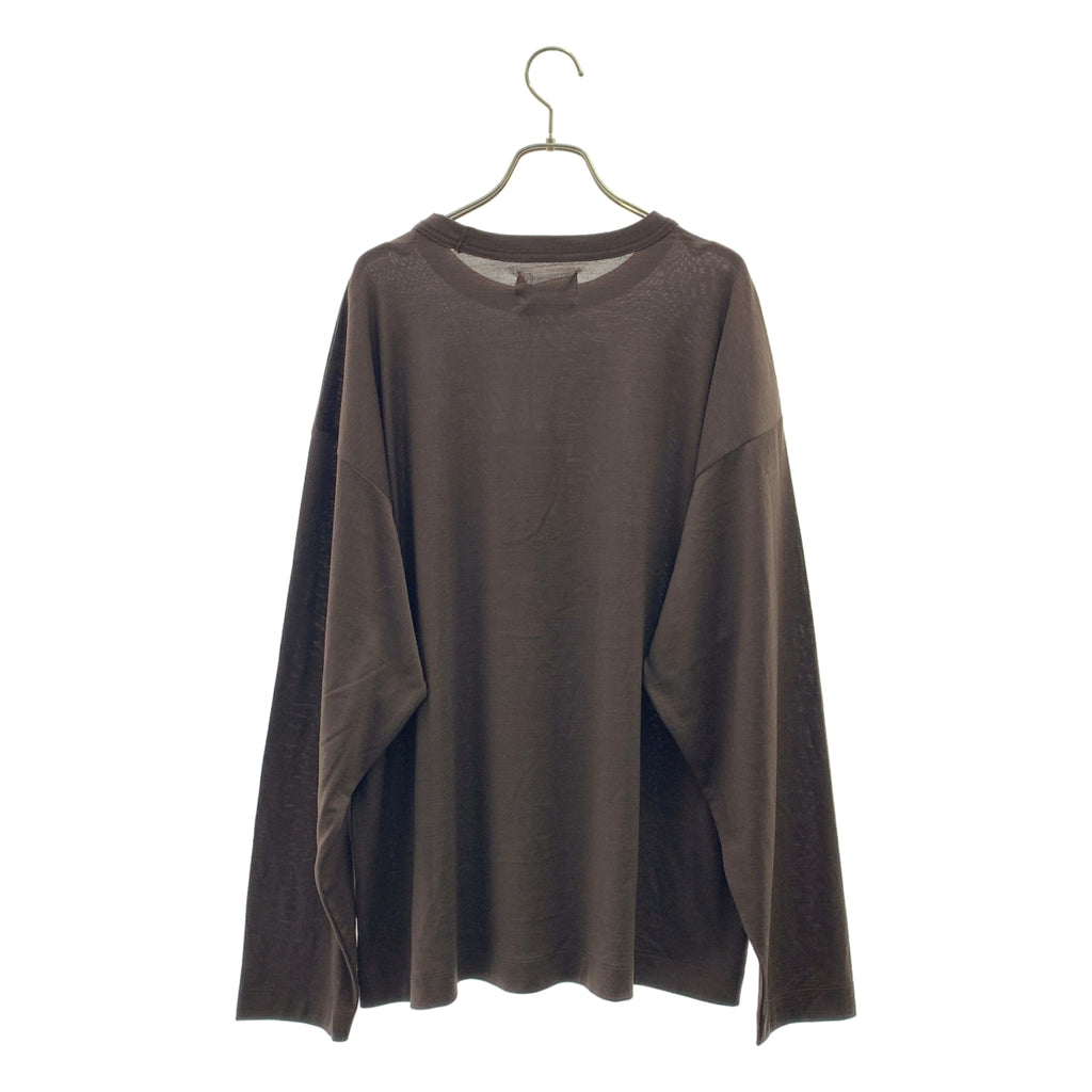 MARKAWARE / マーカウェア | 2025AW | スーパー160'sウール 防縮天竺 / コンフォートフィットL/S Tee | 2 | メンズ