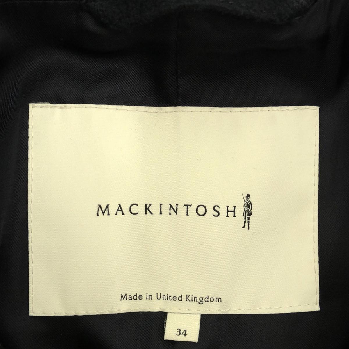 MACKINTOSH / マッキントッシュ | × BEAMS F ビームスエフ別注 ウールメルトン ダブルブレスト トレンチコート | 34 | メンズ