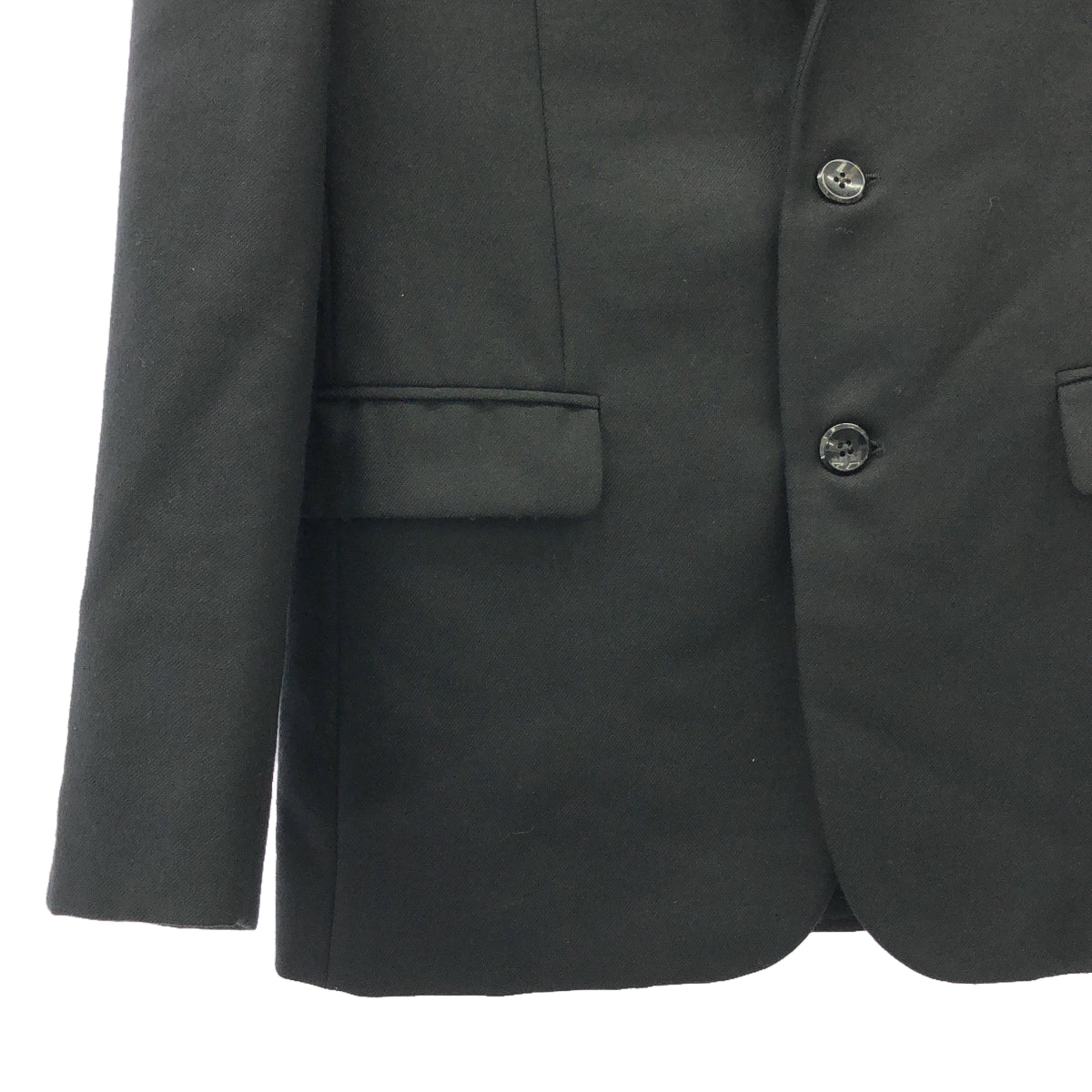 SAINT LAURENT PARIS | 2013 | Eddie's wool suit | 46 | Black | Men's