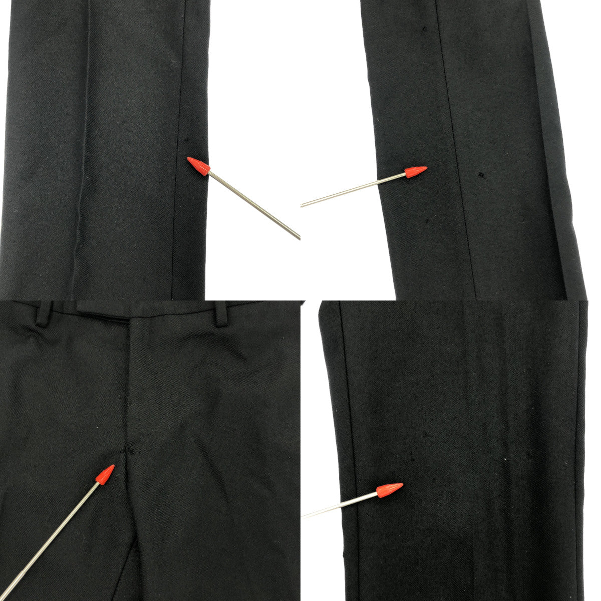 SAINT LAURENT PARIS | 2013 | Eddie's wool suit | 46 | Black | Men's