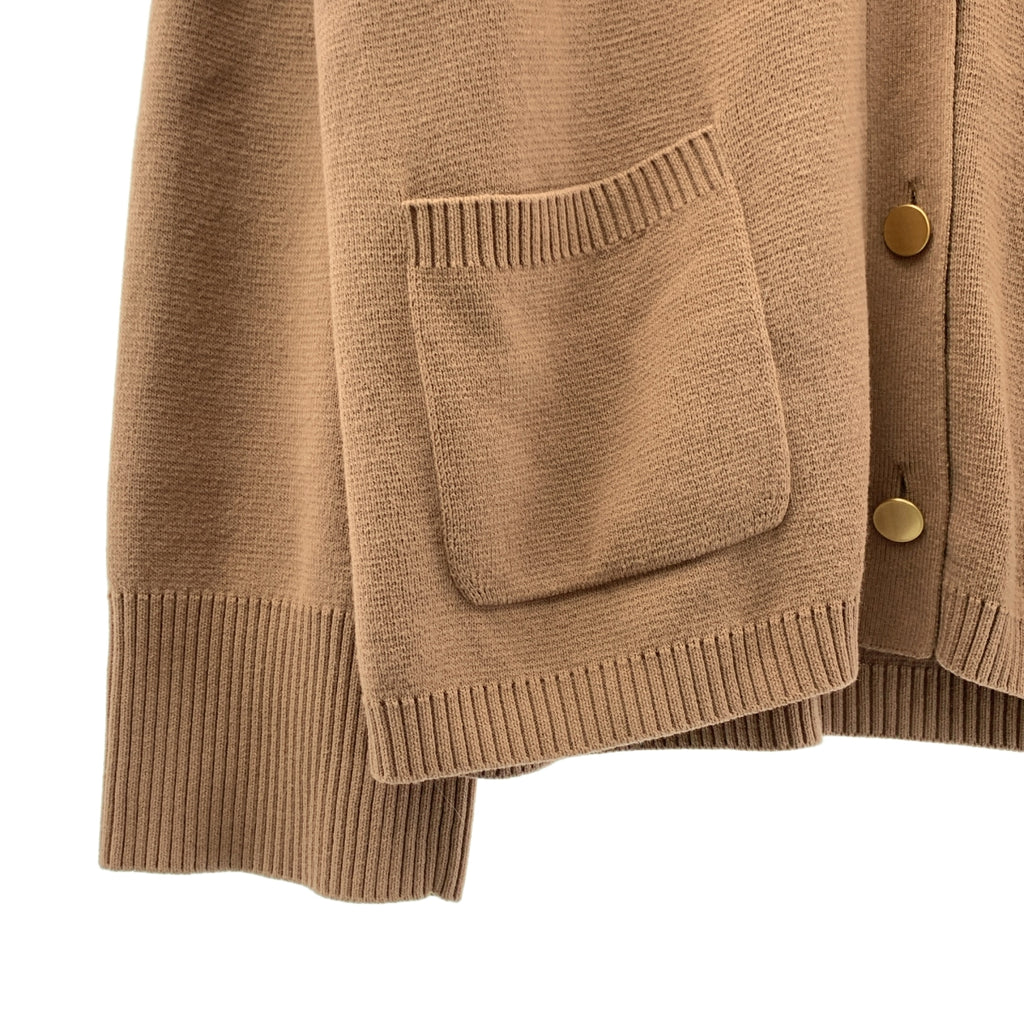 NOBLE / 노블 | 밀라노 립 재킷 가디건 | F | 브라운 | 여성