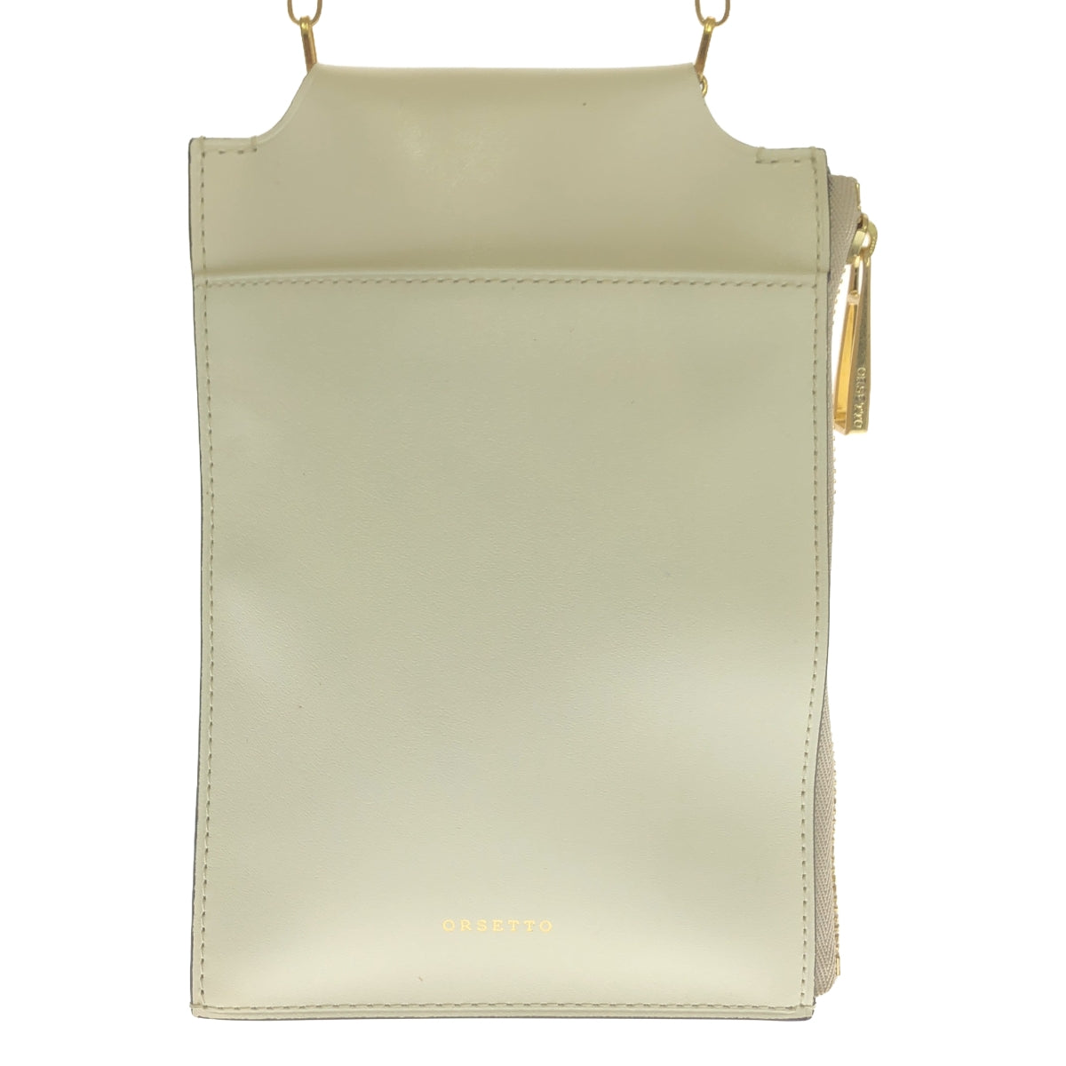 [Good Condition] ORSETTO / Orsetto | COLLANA Mobile Smartphone Chain Shoulder Bag | Ivory | Women's