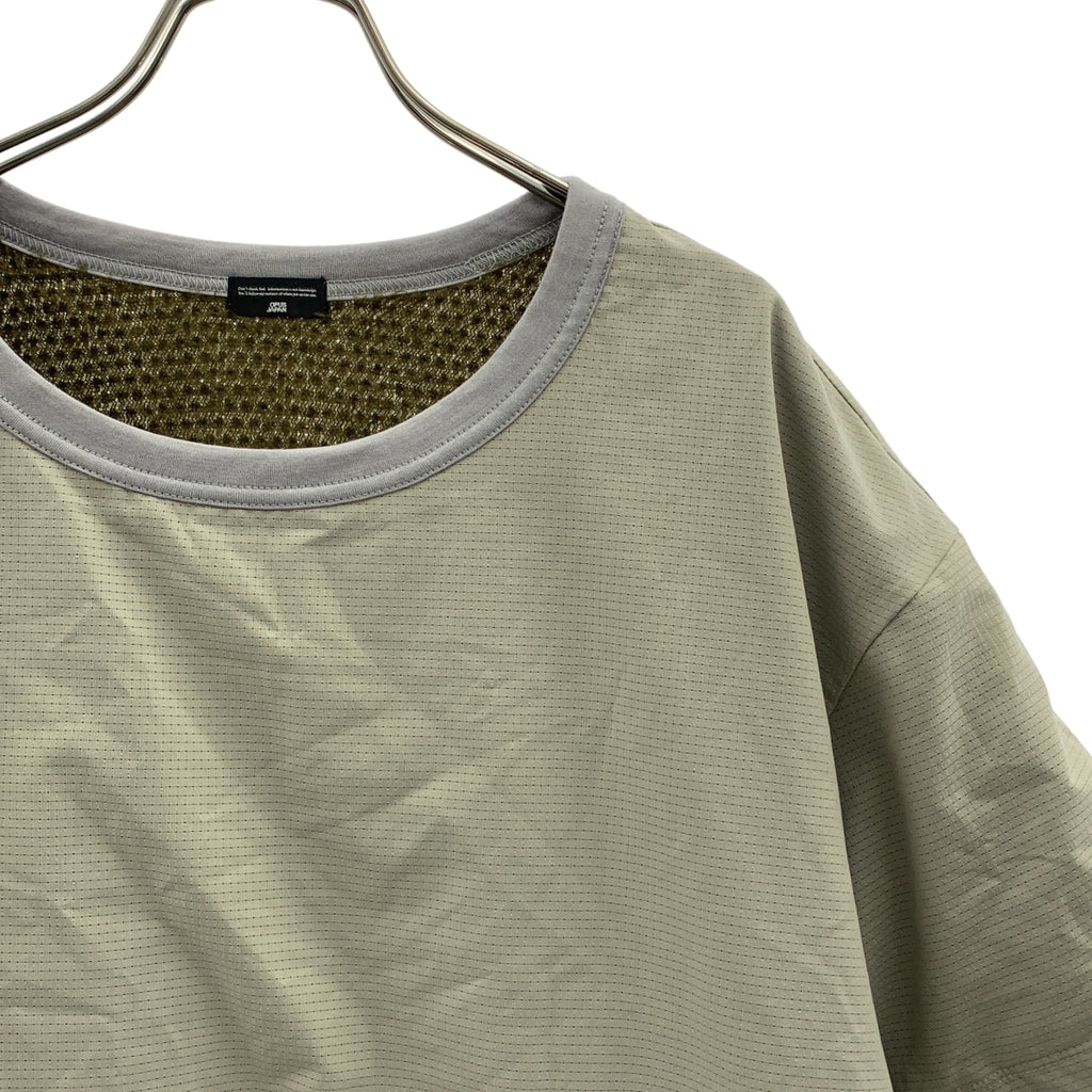 OPUS JAPAN | POLARTEC 側拉鍊T卹 | M碼 | 男款