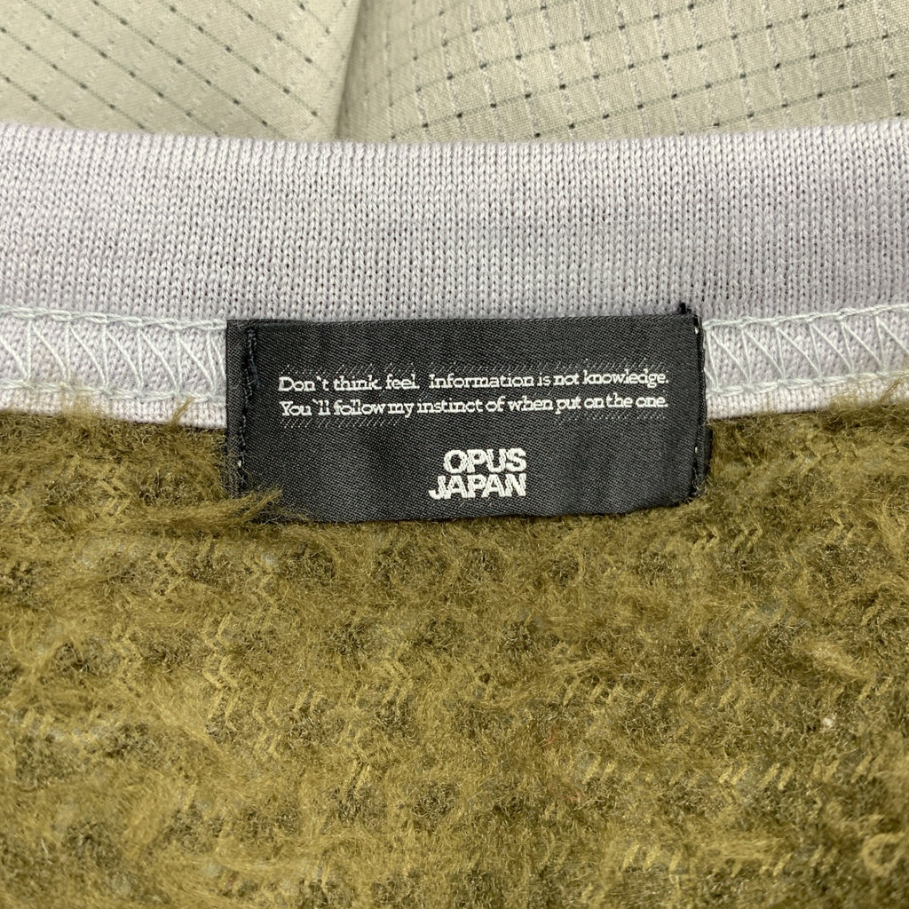 OPUS JAPAN | POLARTEC 側拉鍊T卹 | M碼 | 男款