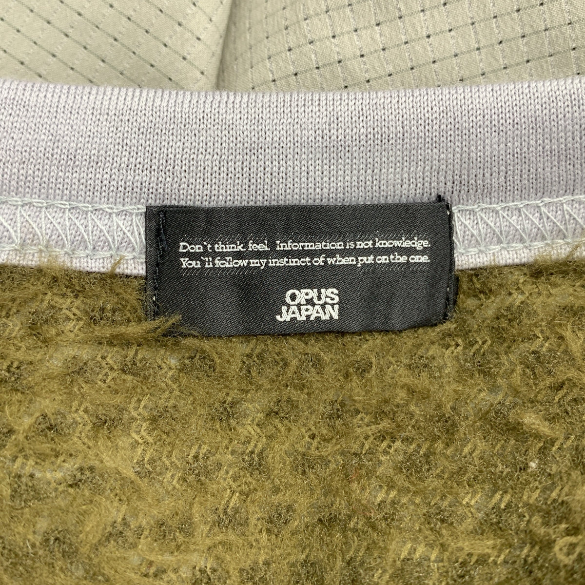 OPUS JAPAN | POLARTEC 側拉鍊T卹 | M碼 | 男款