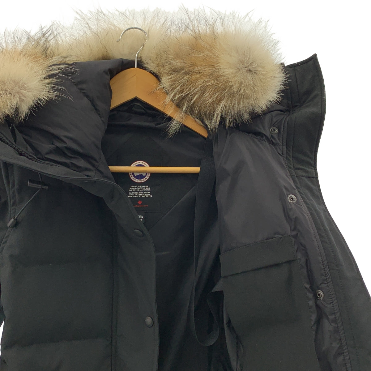 CANADA GOOSE / カナダグース | SHELBURNE PARKA / 3802LA ダウンコート ファーフーディ | XS | レディース