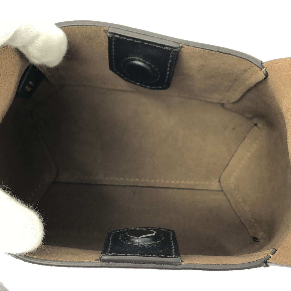 【美品】  JIMMY CHOO / ジミーチュウ | ダイヤモンド ホーボー スモール ショルダーバッグ | ブラウン | レディース