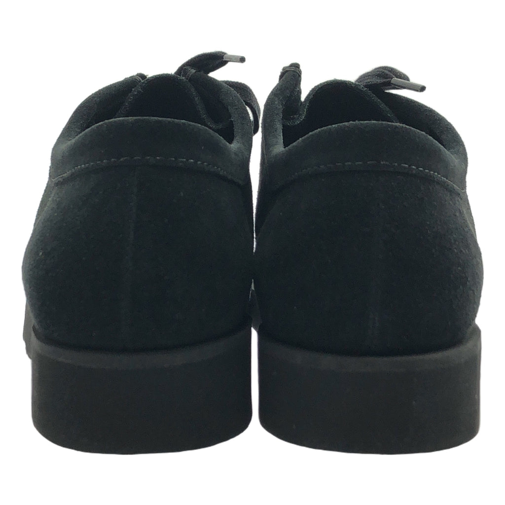 【美品】  Padmore&Barnes / パドモア&バーンズ | WILD LIFE TAILOR別注 P204 ORIGINAL LOW SUEDE スエード モカシン シューズ | UK6 | ブラック | メンズ
