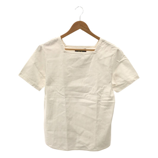 RHVINTAGE / Ron Herman Vintage | Military Square Neck Blouse | White | Women's