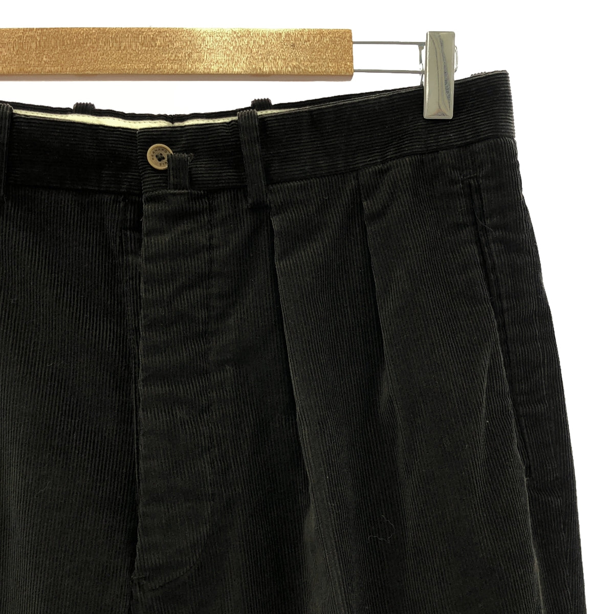 BERNARD ZINS / Bernard Zins | Corduroy 2-pleat slacks pants |