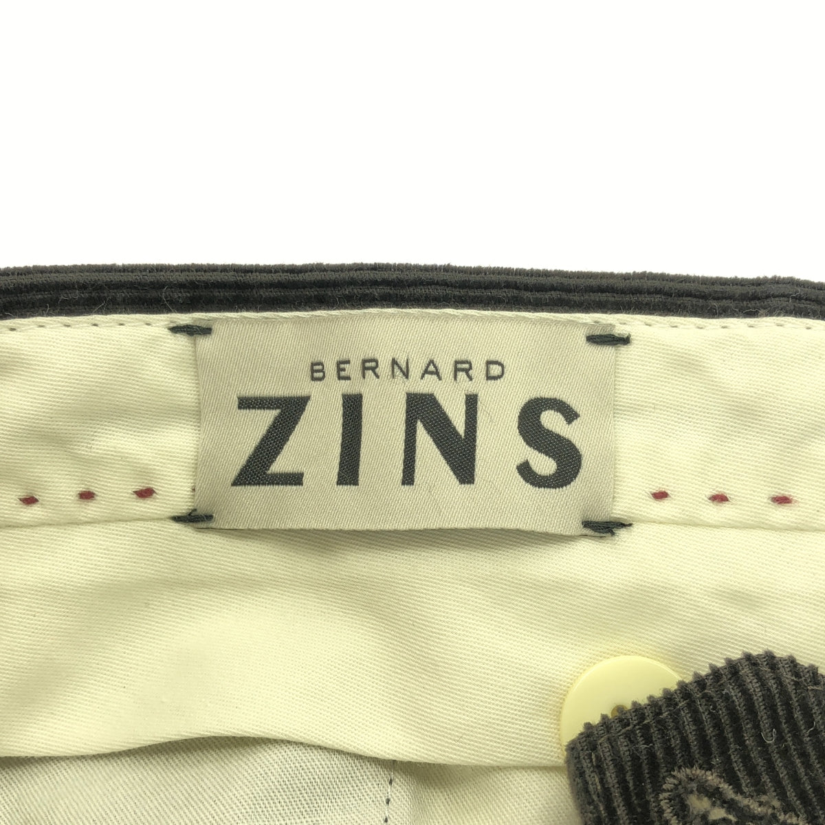 BERNARD ZINS / Bernard Zins | Corduroy 2-pleat slacks pants |