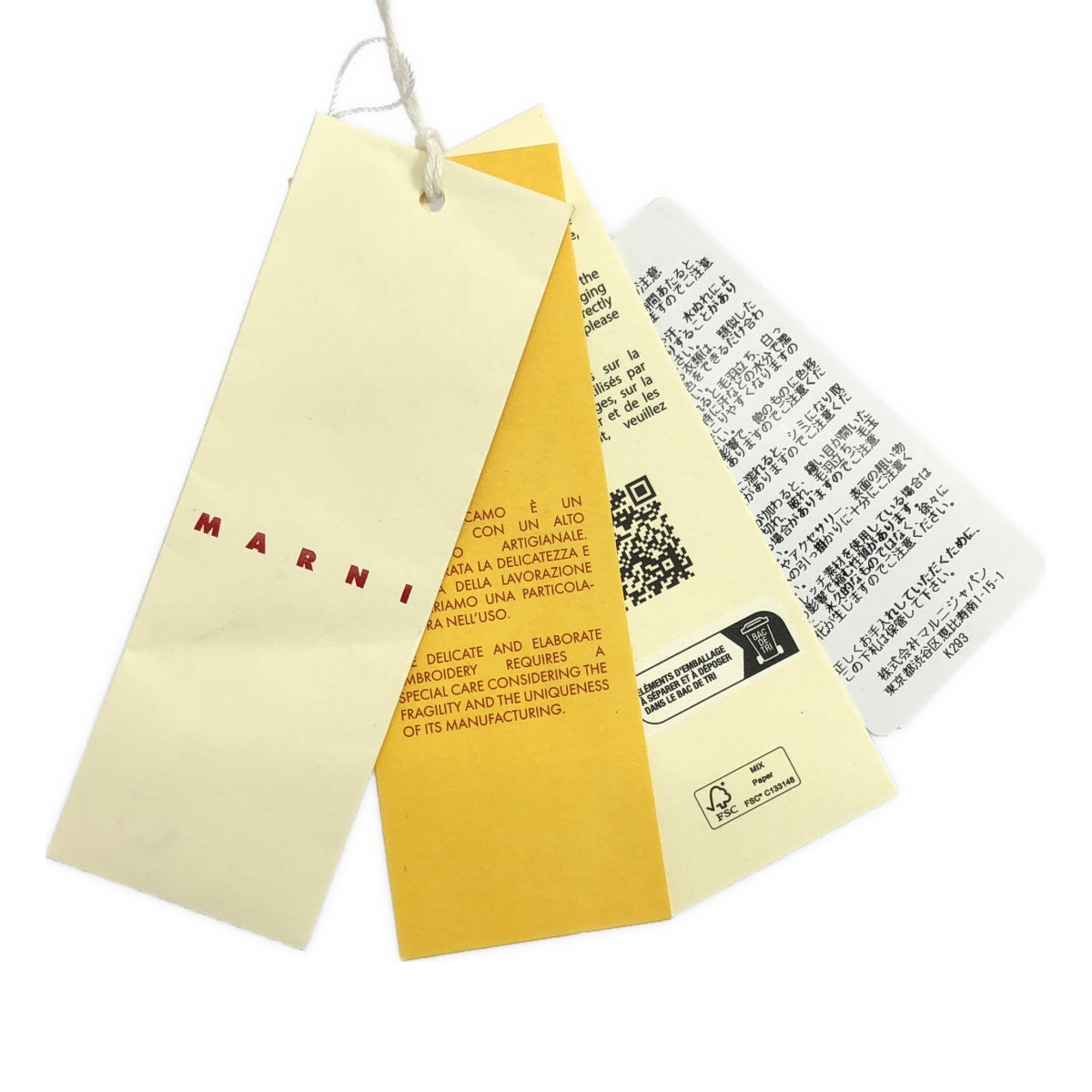 【신품】 MARNI / 마르니 | 2024SS | 코튼 오버 사이즈 체크 버튼 다운 셔츠 | 48 | 블랙 / 옐로우 | 남성