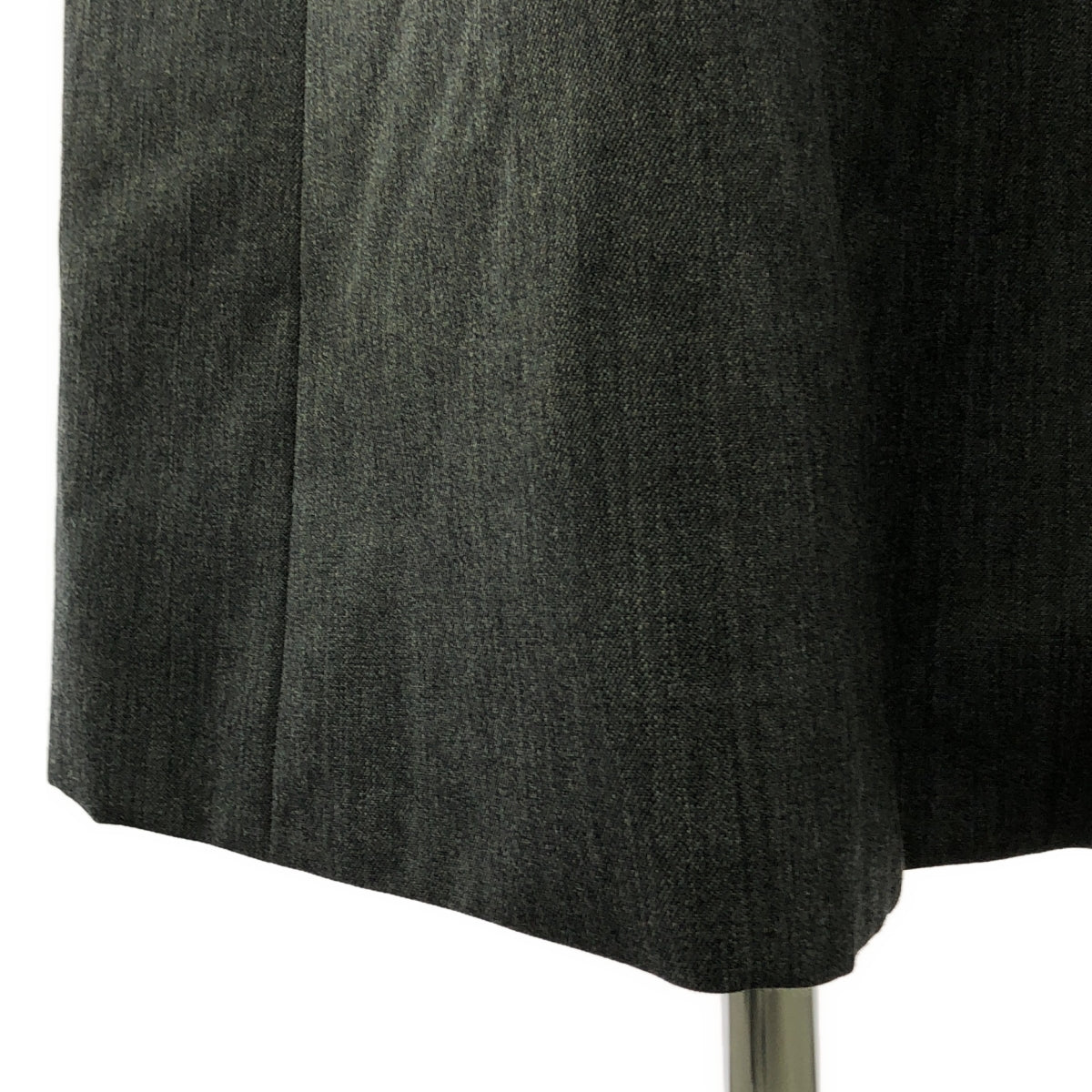 【美品】  VERMEIL par iena / ヴェルメイユパーイエナ | ×スタイリスト別注 2WAY ツイルロングジレワンピース | グレー | レディース