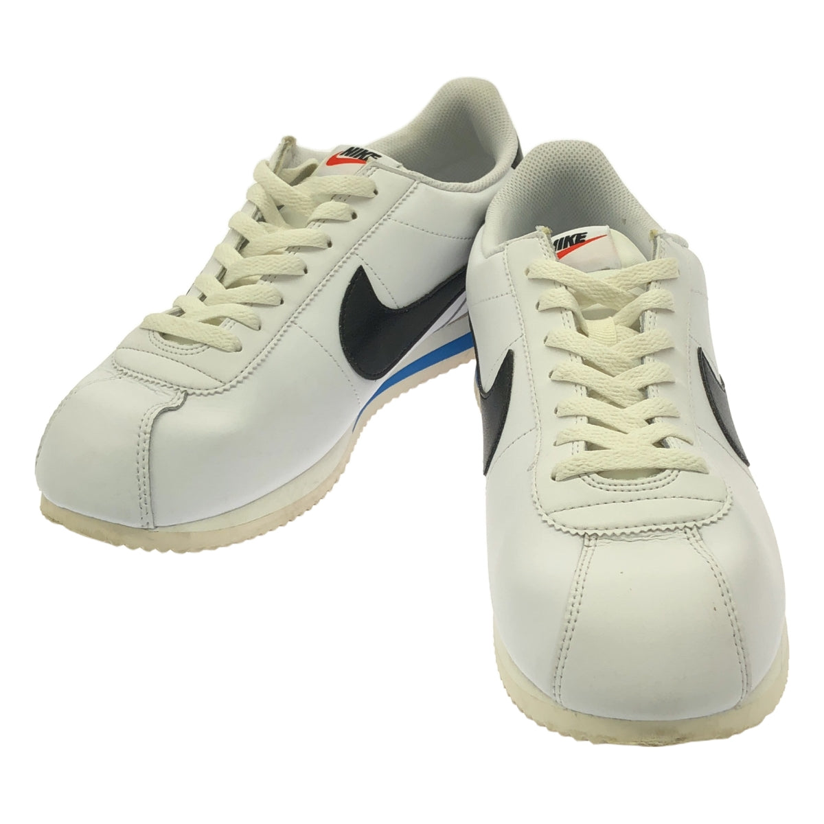 NIKE / ナイキ | CORTEZ レザー スニーカー | 29 | ホワイト / ブラック | メンズ